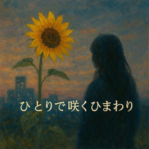 ひとりで咲くひまわり