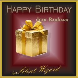 Happy Birthday dear Barbara