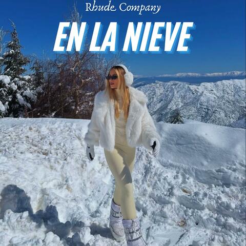 En la nieve