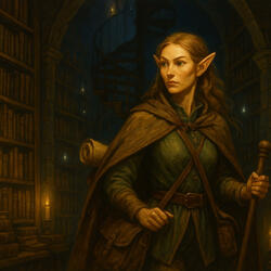 Mystic Library Ambience – Fantasy Study Music