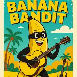 Banana Bandit Blues: Funny Kids' Song Adventure!