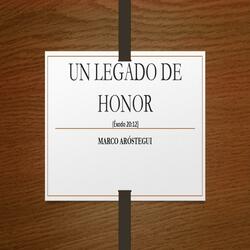 Un Legado de Honor (Éxodo 20:12)