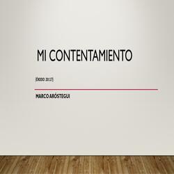 Mi Contentamiento (Éxodo 20:17)