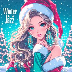 【雪とクリスマスの夜カフェジャズ】作業・勉強にも最適なおしゃれ音楽｜Cafe Jazz Winter Music Snowfall Winter Deep Jazz