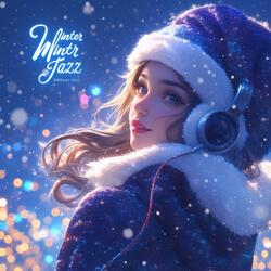 【おしゃれな冬カフェジャズ】雪降る夜の癒しの空間｜Winter Ambience Snowfall Jazz Christmas Music Holly & Jazz Harmony