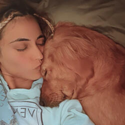 Prosperity ft my dog peanut