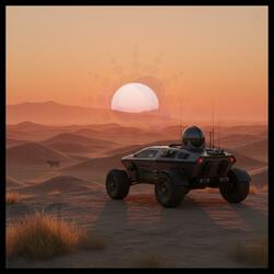 Rover on Mars