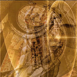 Yeux la Bas sur l`horizon