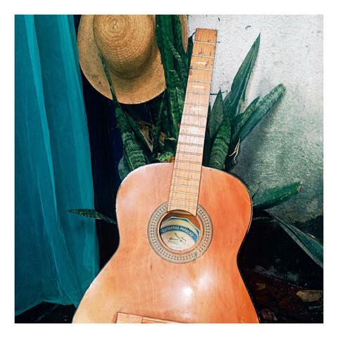 Con la guitarra rota