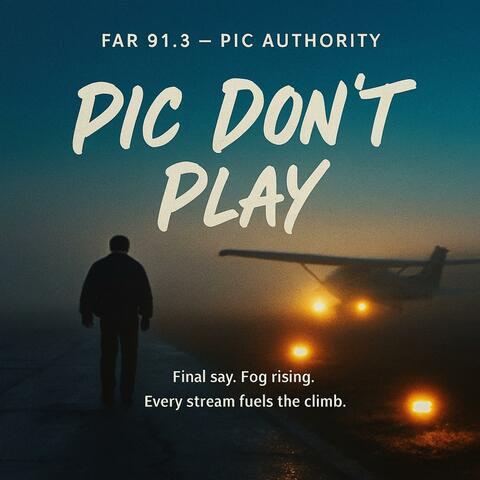 PIC Don’t Play – FAR 91.3 Blues