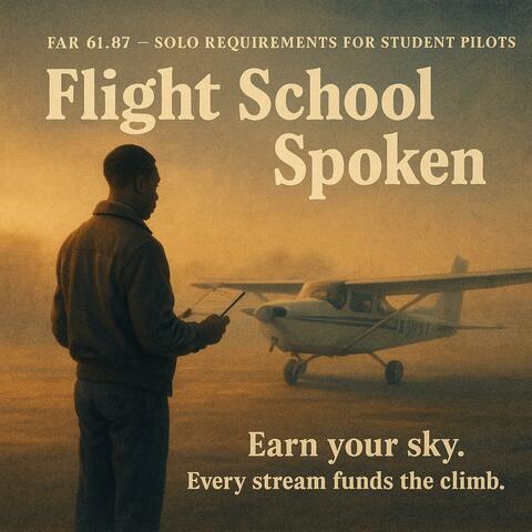Flight School Spoken – FAR 61.87 Solo Requirements