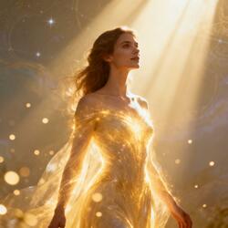 Woman of light