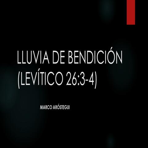 Lluvia de Bendición (Levítico 26:3-4)