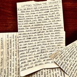 LETTERS TO / FROM THE DECEASED