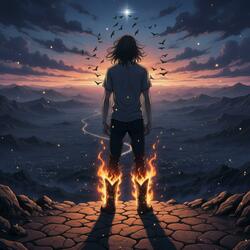 boots on fire