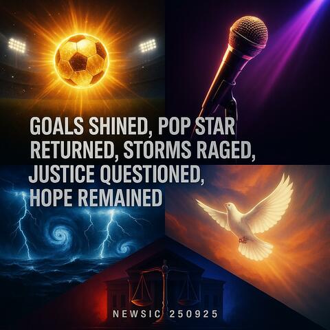 Goals Shined, Pop Star Returned, Storms Raged, Justice Questioned, Hope Remained – Newsic 250925