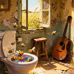 Bees in the Toilet