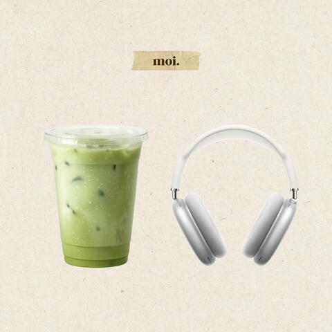Matcha Latte by the Headphones