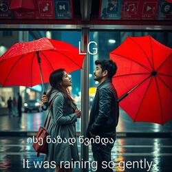 ისე ნაზად წვიმდა-It was raining so gently.