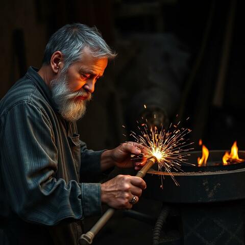 Wood Leather and Steel