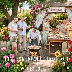 Нам Бог послал немного сыра...