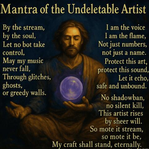 Mantra of the Undeletable Artist