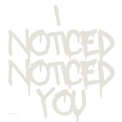 I Noticed You (live studio session) (Live)