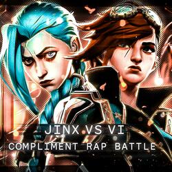 Jinx vs Vi (Arcane Compliment Rap Battle) (feat. MimiLock & Baby Yuki)