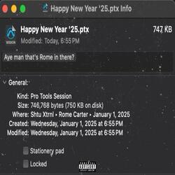 Happy New Year '25!