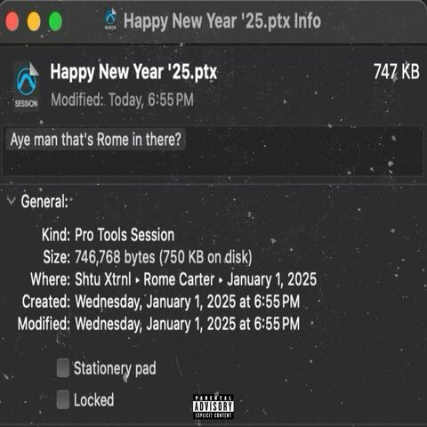 Happy New Year '25!