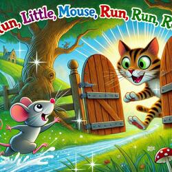 Run, Little Mouse, Run, Run, Run! | Nursery Rhymes and Kids Songs | Aikumar Music