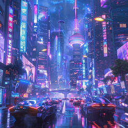 Purple cloud