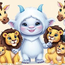 The Yeti Visits The Serengeti