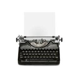 typewriting an essay in a public library