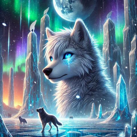 Shattered Howls: Reflections of the Ice Wolf