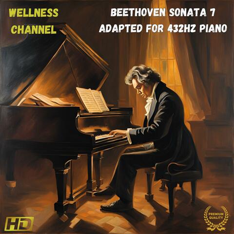 Beethoven Sonata 7 Adapted For 432hz Piano