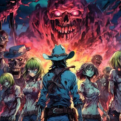 ¡Dios bendiga El Coyote! (en el Apocalipsis Zombie Canibal)