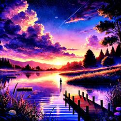 twilight reflections