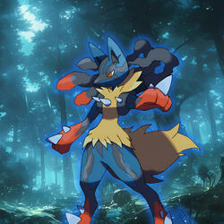 Mega Lucario (Primal Aura Awakens)