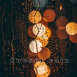 Sunset rain