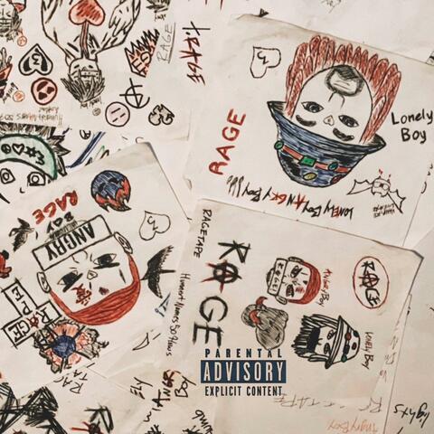 RAGE TAPE 1: (lonelyboy ANGRYBOY)
