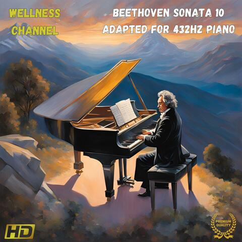 Beethoven Sonata 10 Adapted For 432hz Piano