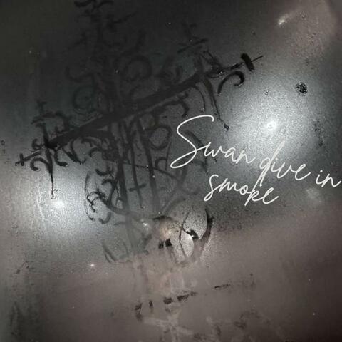 Swan dive in smoke
