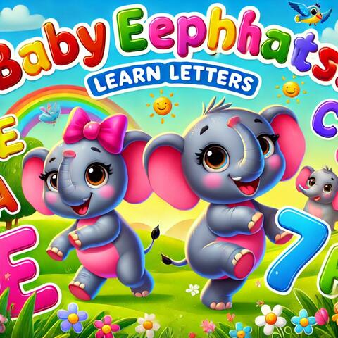 Baby Elephants Learn Letters