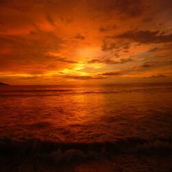 sunset ember