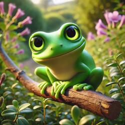 The Mediterranean tree frog (Hyla meridionalis) Song for Kids | Nursery Rhymes [Educational]