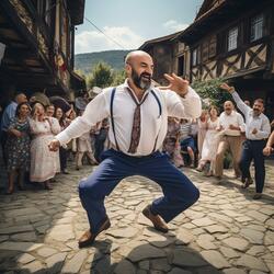 Chercessian Kabardin Traditional Laperse Dance | Лъапэрисэ