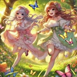 蝴蝶翩翩 飛呀飛