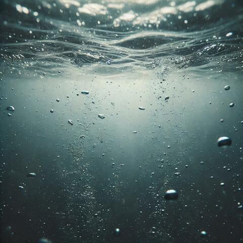 underwater while it's raining