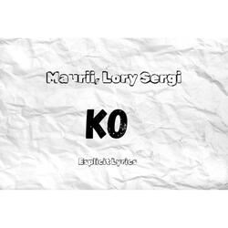 KO (feat. Lory Sergi)